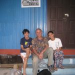 Honoured by a visit from Bernard