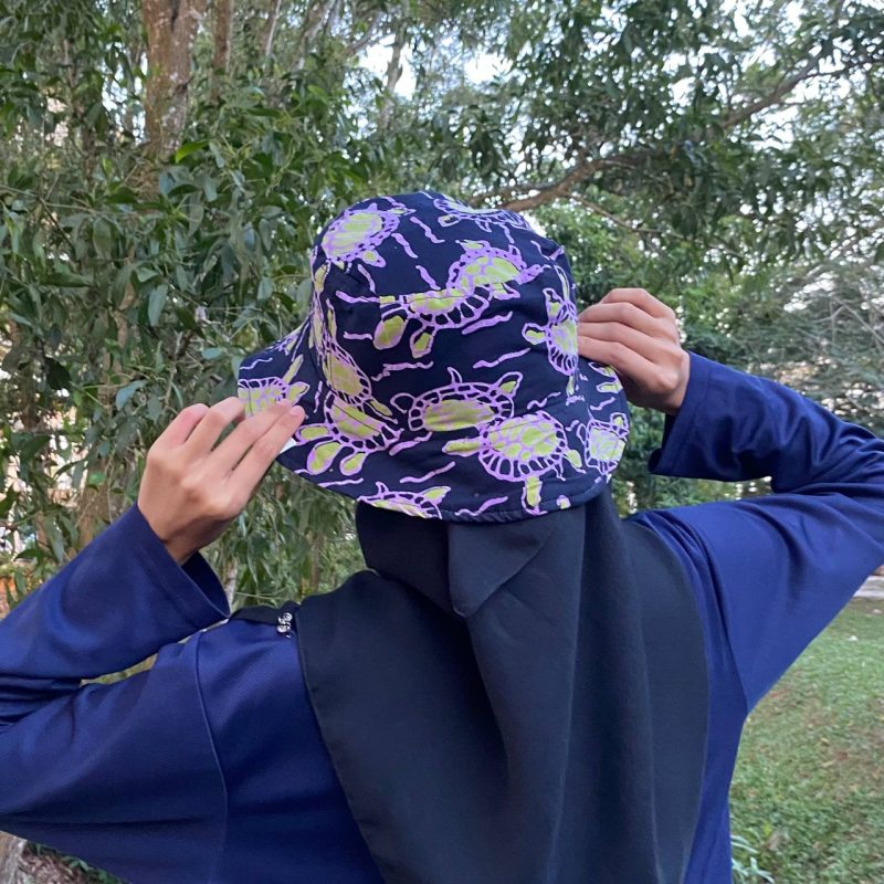 Bucket Hat Turtle Batik - Image 4