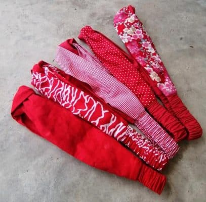 Chinese New Year Cross-knot Headbands