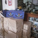 They occupy a corner of my living room