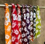 Batik Twilly with Elastic Headband