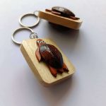 Wooden Turtle Keychain - Image 7