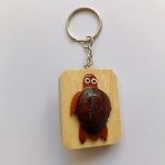 Wooden Turtle Keychain - Image 6