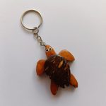 Wooden Turtle Keychain - Image 3