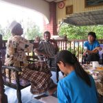 Serious discussion taking place